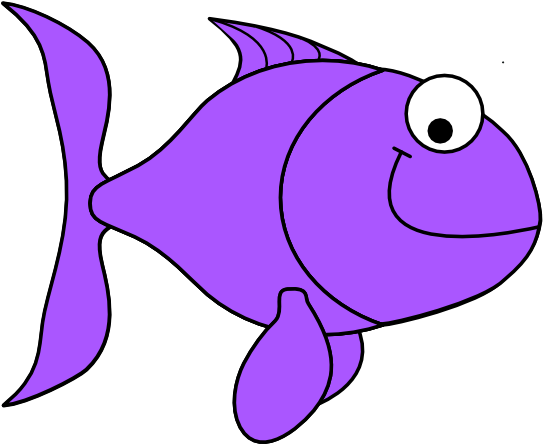 Clipart Of Fish, Hundreds And Madison - Goldfish Clip Art (600x446)