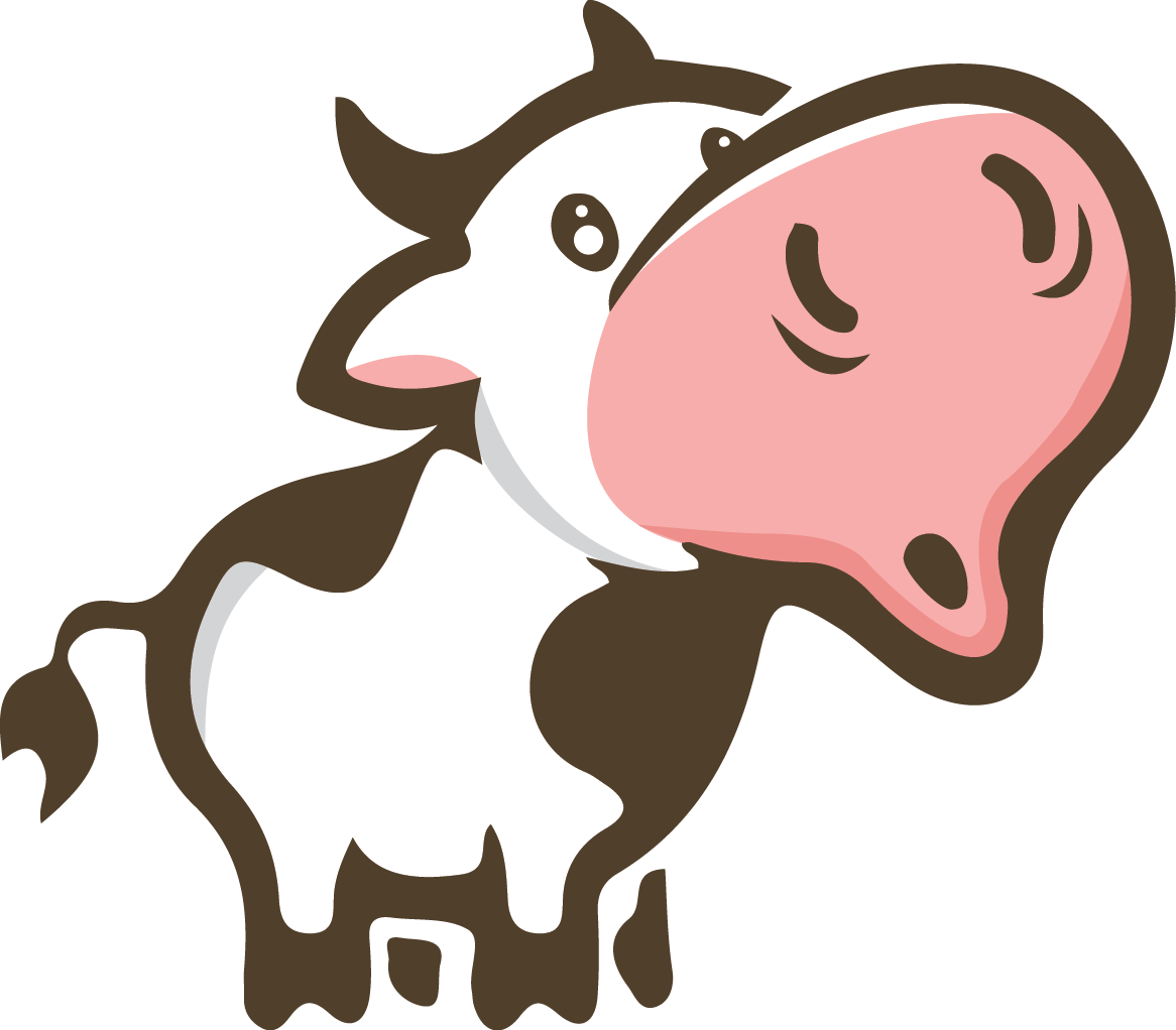 Welcome To Freezing Moo - Mooing Cow Clip Art (1166x1022)