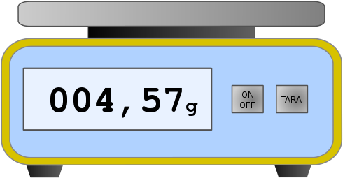 Scale - Clipart - Weighing Scale (566x340)