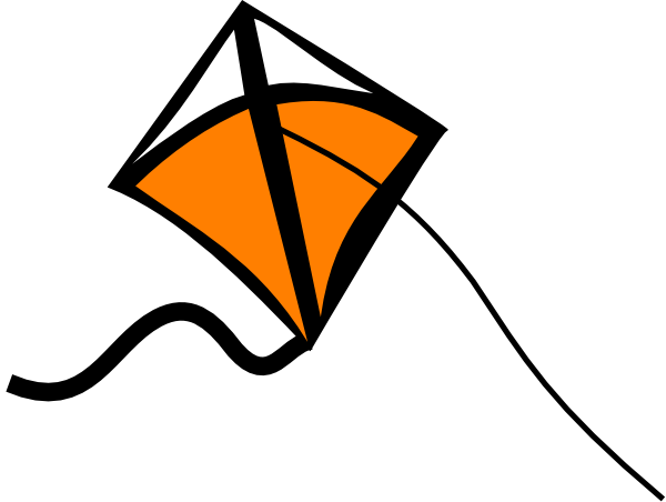 Kite Clip Art At Clker Com Vector Online Royalty Free - Kite Clipart Png (640x480)