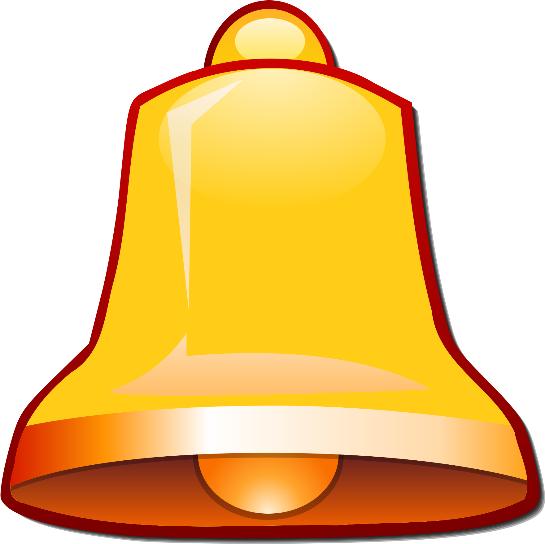 School Bell Clip Art 3 Clipartbarn Clipart - Notification Bell Icon (2000x2000)