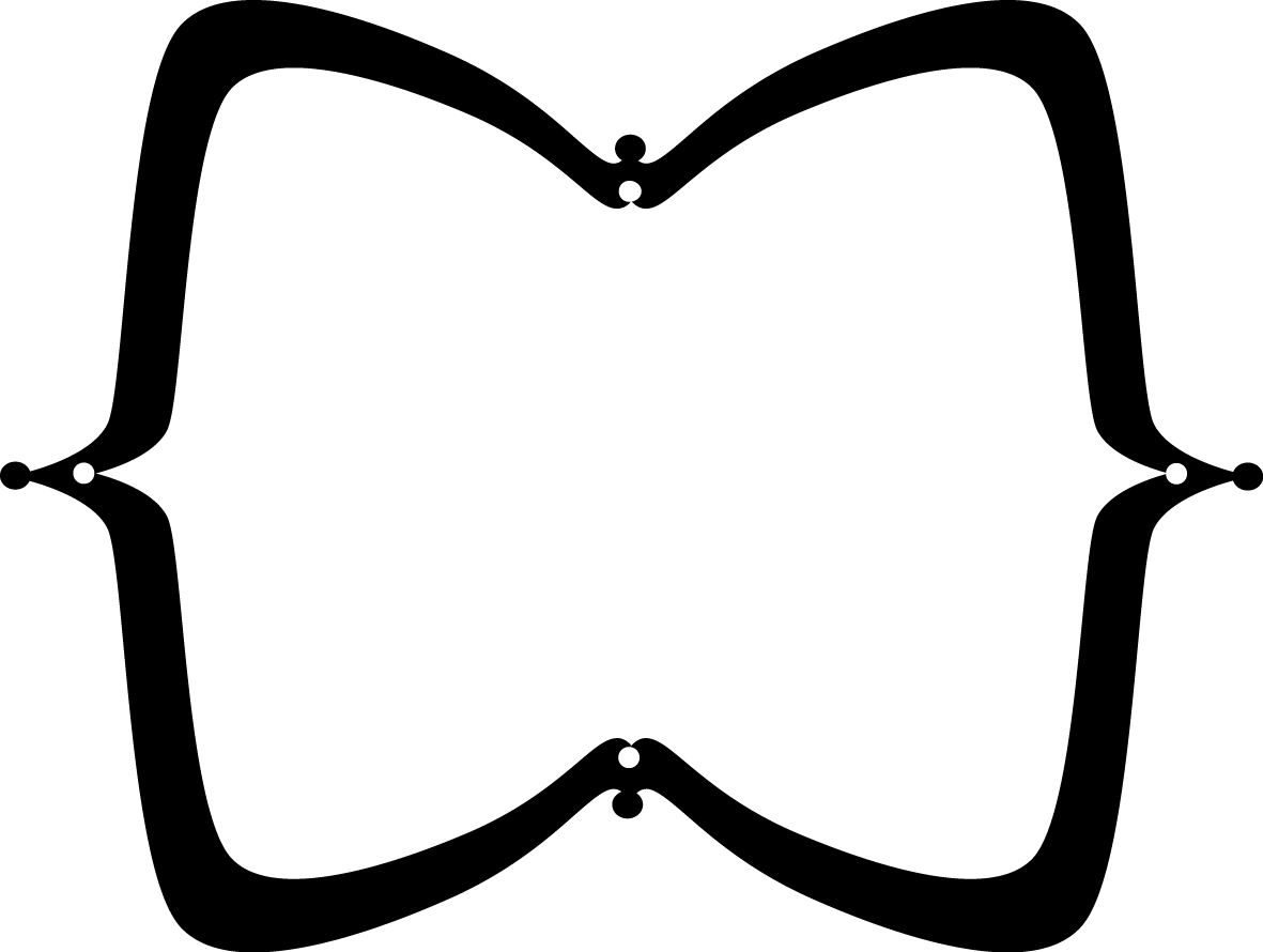 Clipart Info - Curve Frame Png (1181x890)