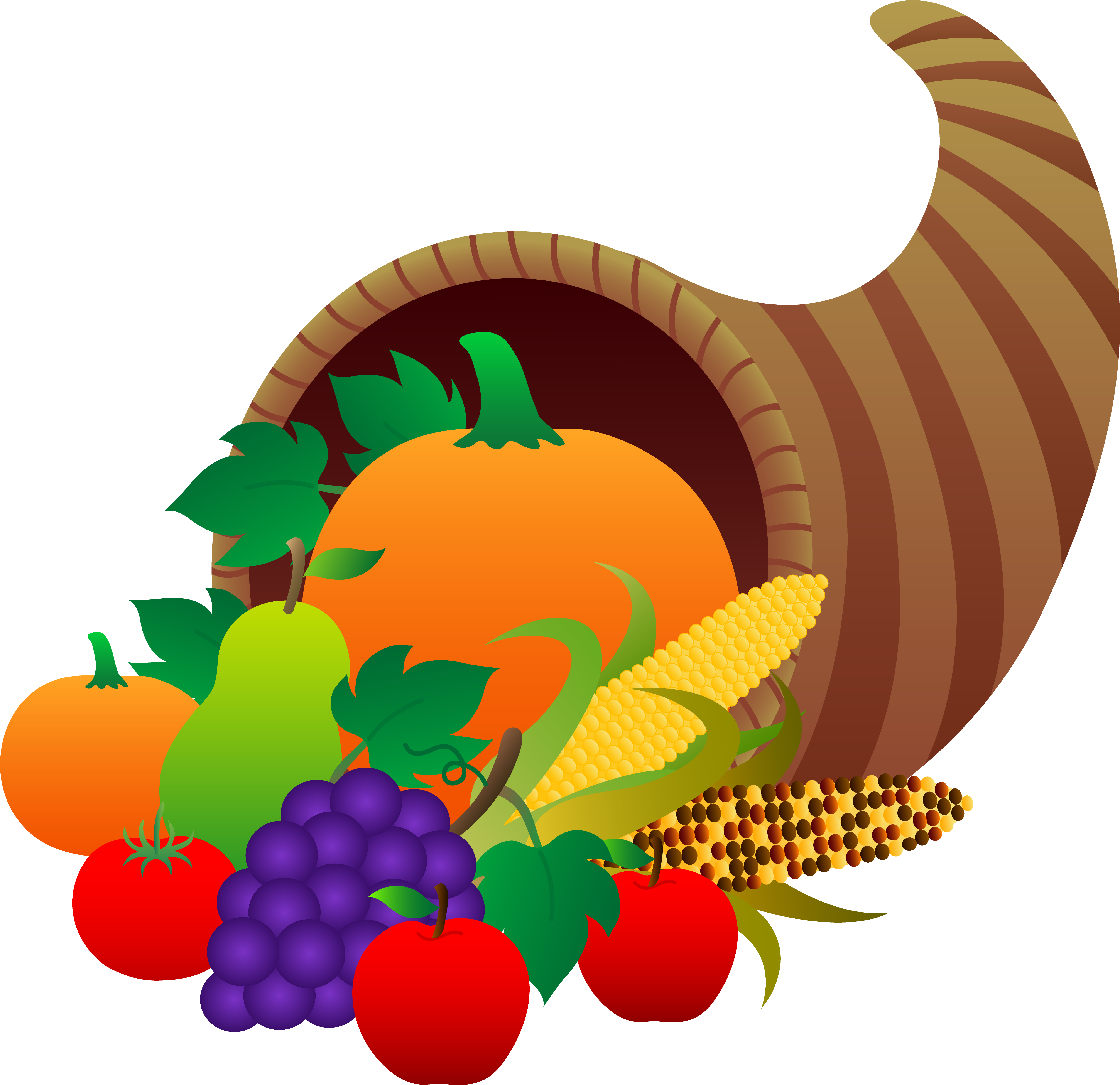 Free Clip Art - Happy Thanksgiving Messages To Clients (5231x4982)