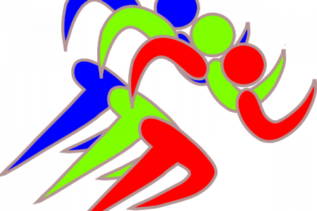 Runner Clip Art Free Uk Da - Sports Fest Clip Art Png (450x300)