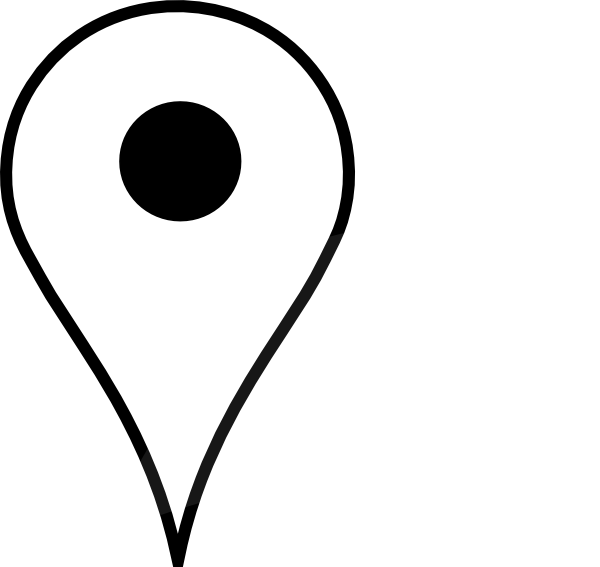 Pushpin Google Clip Art - White Push Pin Png (600x567)