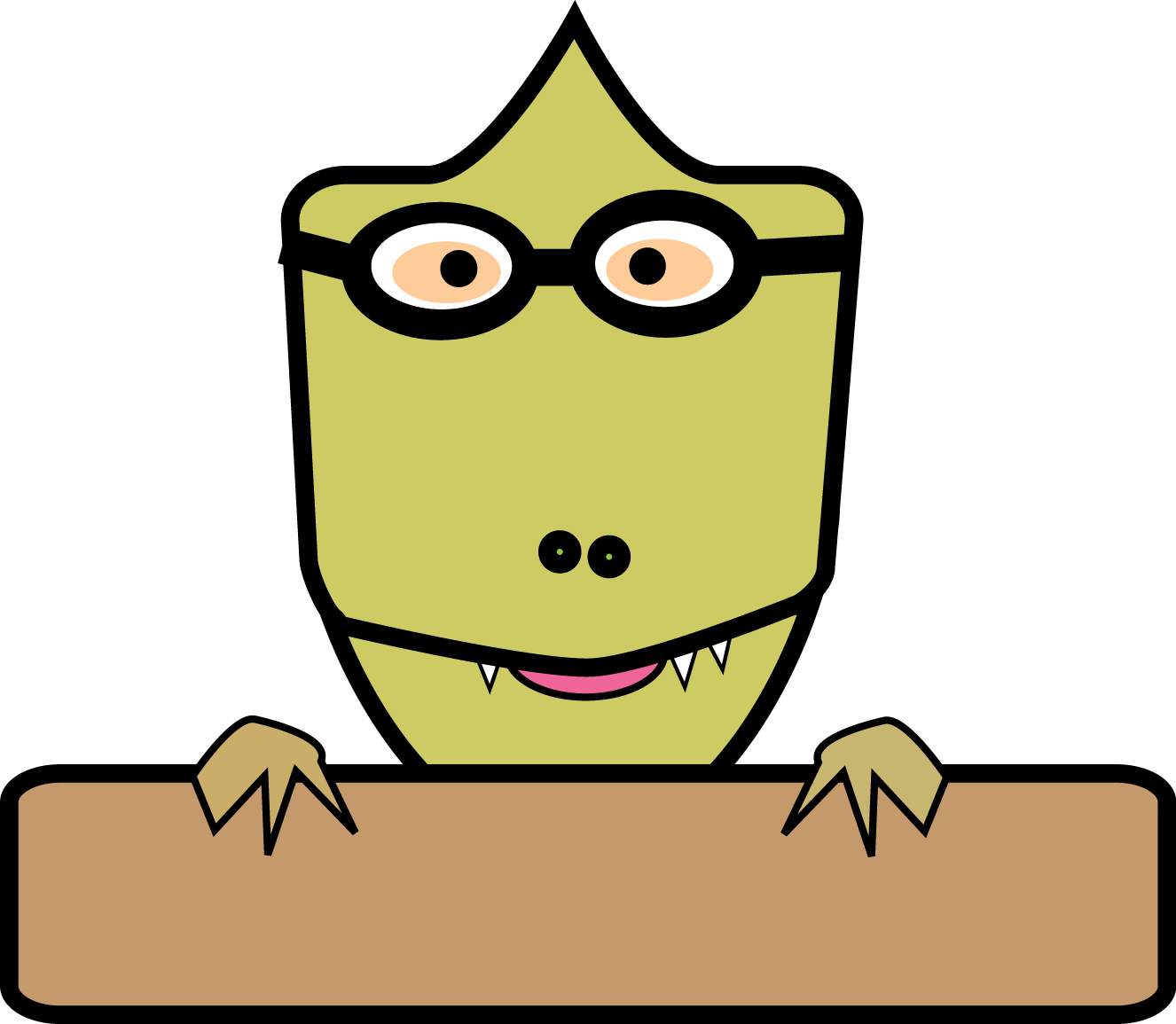 Free Microsoft Clip Art Google Download Downloads - School Monster Clipart Gif (1326x1155)