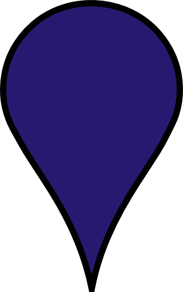 This Free Clip Arts Design Of Google Maps Purple Marker - This Free Clip Arts Design Of Google Maps Purple Marker (372x594)