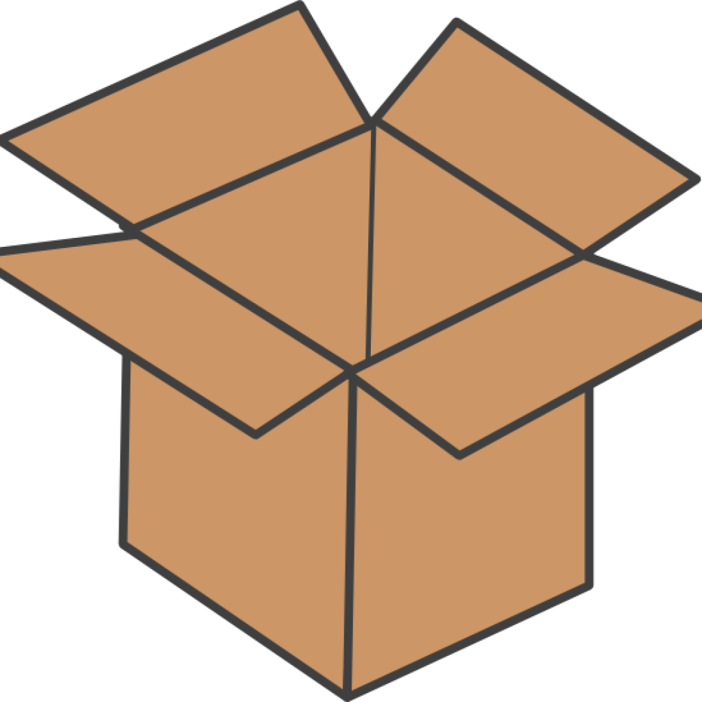Box Clipart Brown Box Clip Art At Clker Vector Clip - Brown Box (1024x1024)