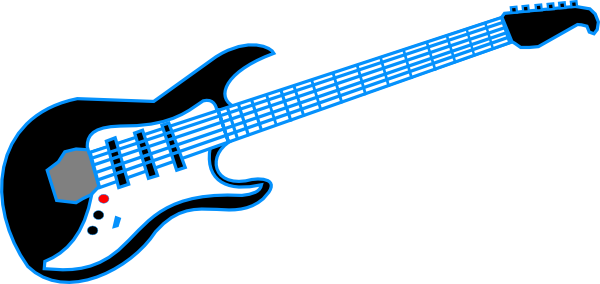 S Guitar Clip Art Vector Clip Art Online Royalty Free - Electric Guitar Clipart (600x284)