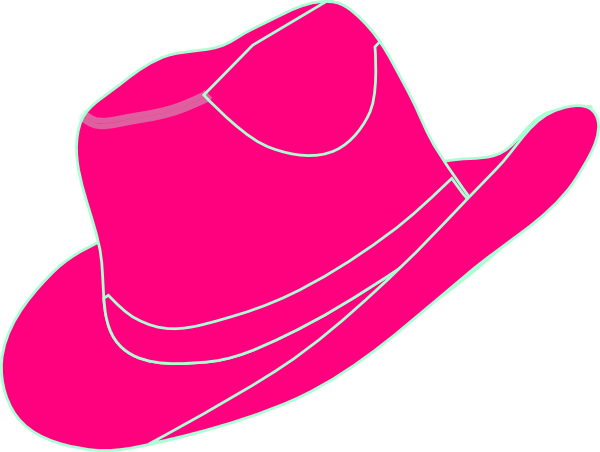 Cowboy Hat Clip Art Free Vector For Download About - Cowgirl Hat Clipart (600x452)