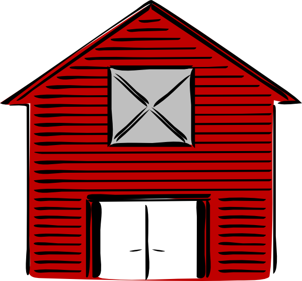 Unthinkable Barn Clipart New Clip Art At Clker Com - Clipart Barn (600x558)