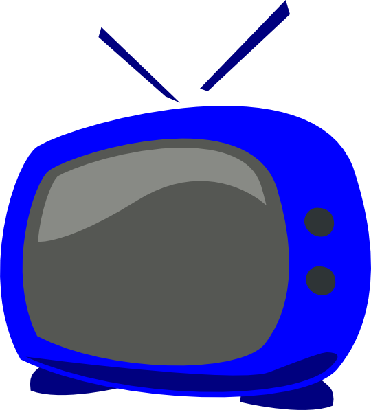 Old Tv Clipart Free Clip Art Images - Televizyon Clipart (540x597)