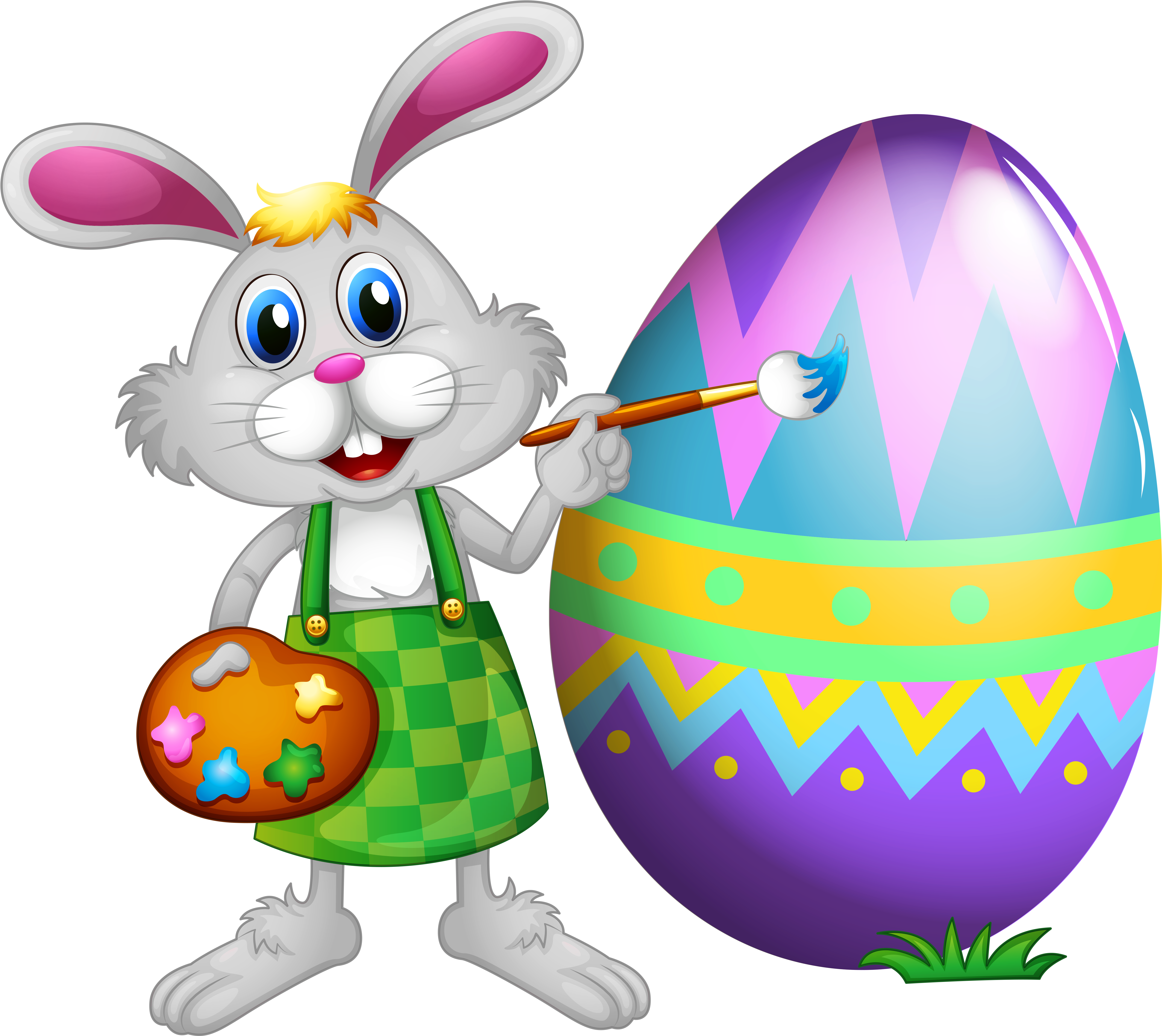 Clip Art Free Clipart Easter - Easter Is Not About Eggs And Bunnies (5626x5112)