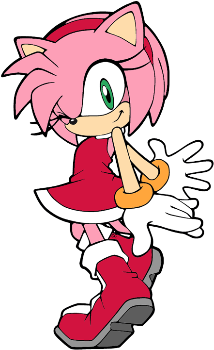 Sonic The Hedgehog Clip Art Images Cartoon - Sonic Advance 3 Amy (450x725)