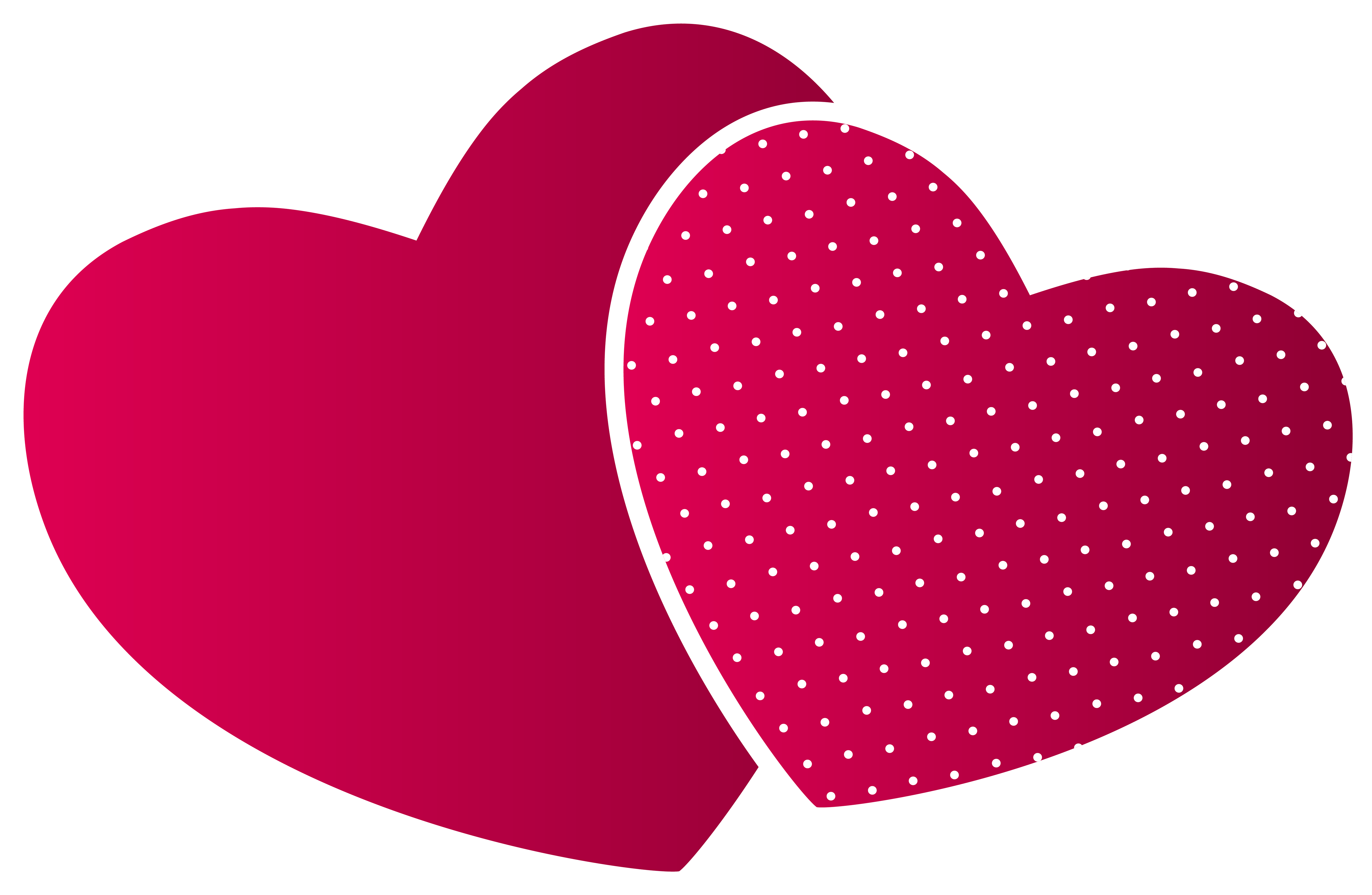 Bright Ideas Heart Images Clip Art Double Hearts Png - Double Heart Png (5000x3333)