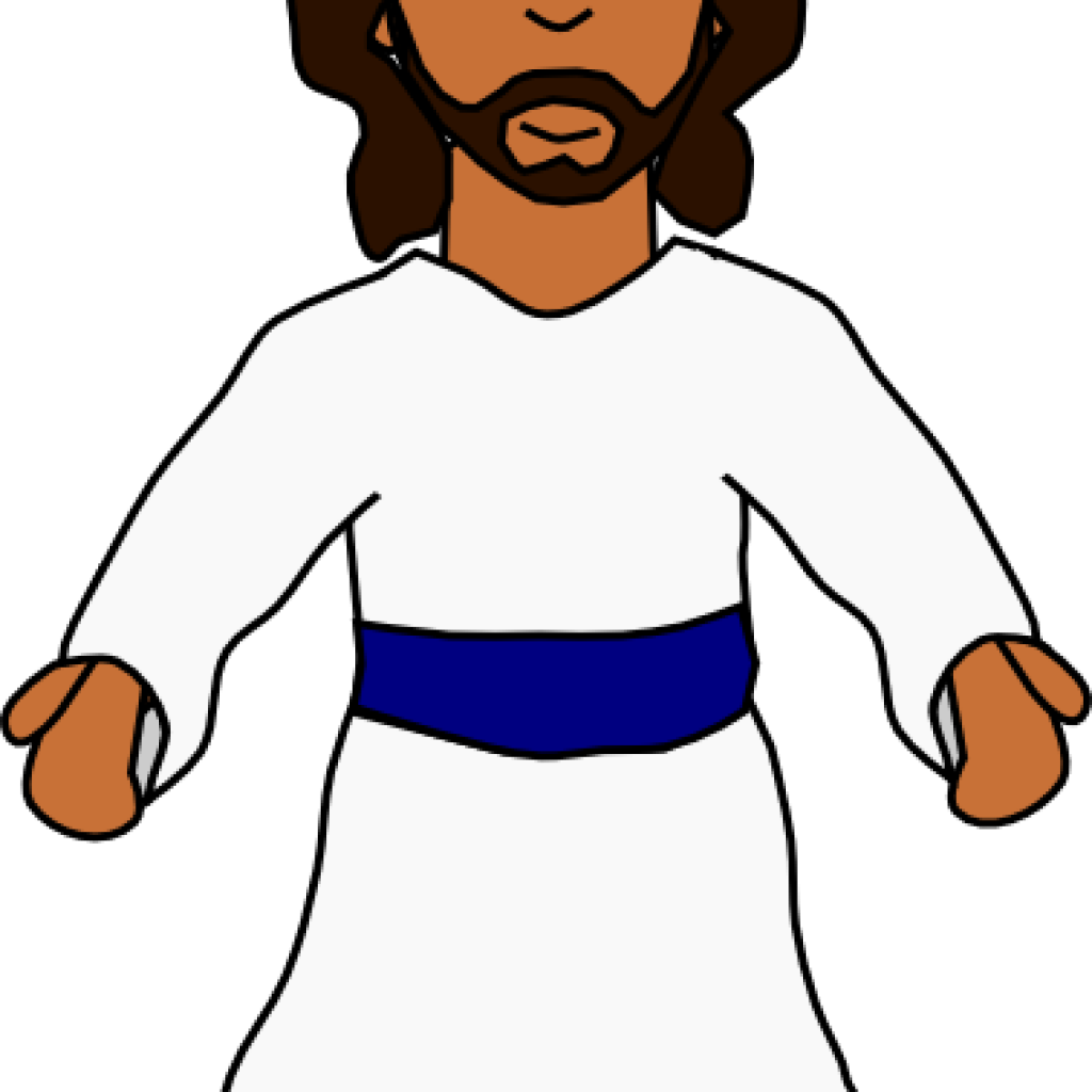 Jesus Clipart Jesus Clip Art Black And White Clipart - Jesus (1024x1024)