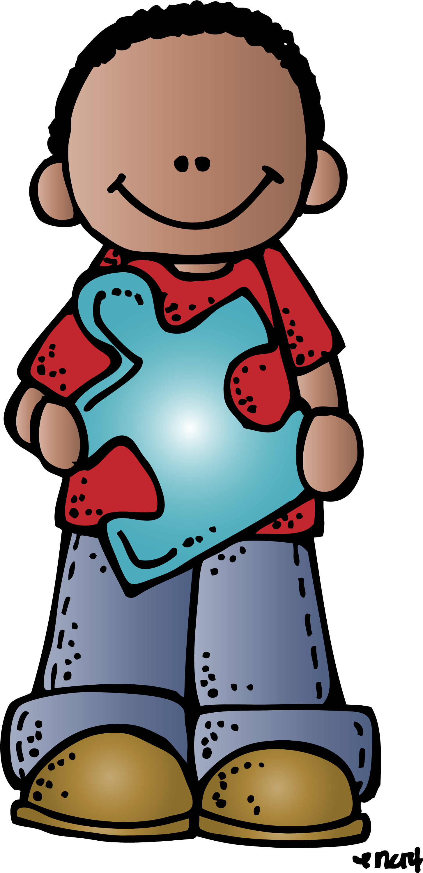 Melonheadz Kids Png - Autism Clipart (1468x3000)