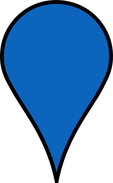 Google Map Blue Marker (366x591)