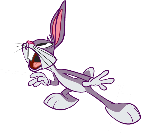 Bugs Bunny Png Clipart - Looney Tunes Bugs Bunny (504x468)