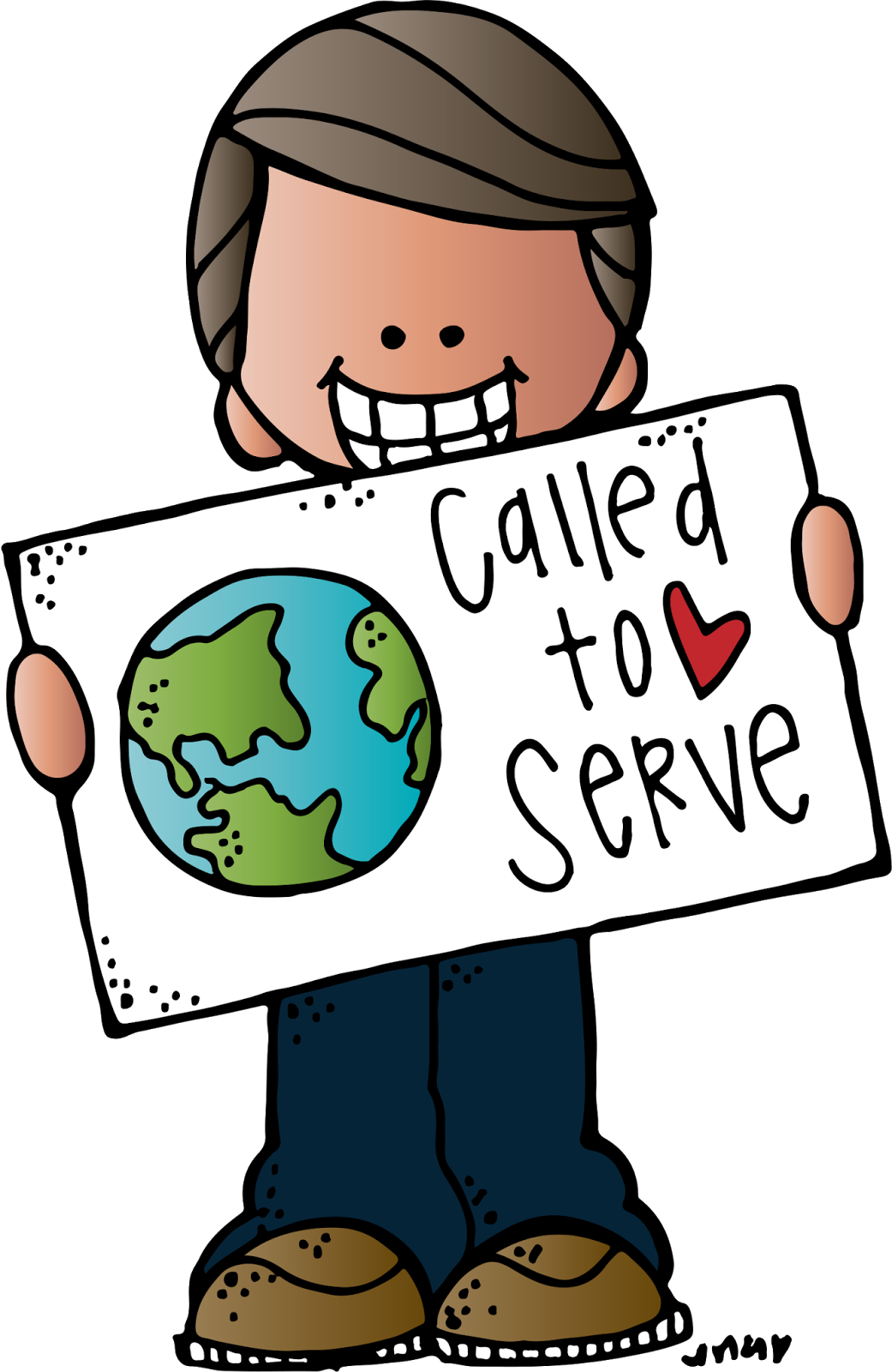 I'm So Look Forward To Listening To The Words Of The - Called To Serve Clipart (1041x1600)