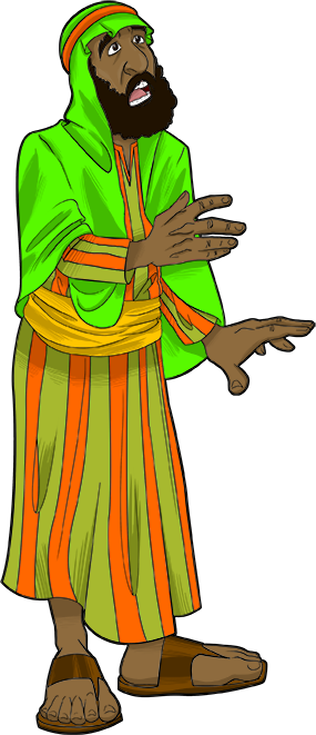 Joseph, Husband Of Mary And Earthly Father Of Yeshua - Illustration (285x661)