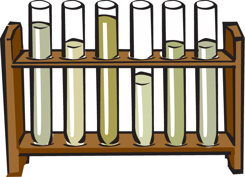 Test Tube Waving Clipart Free Clip Art Images - Test Tube In A Test Tube Rack (783x567)
