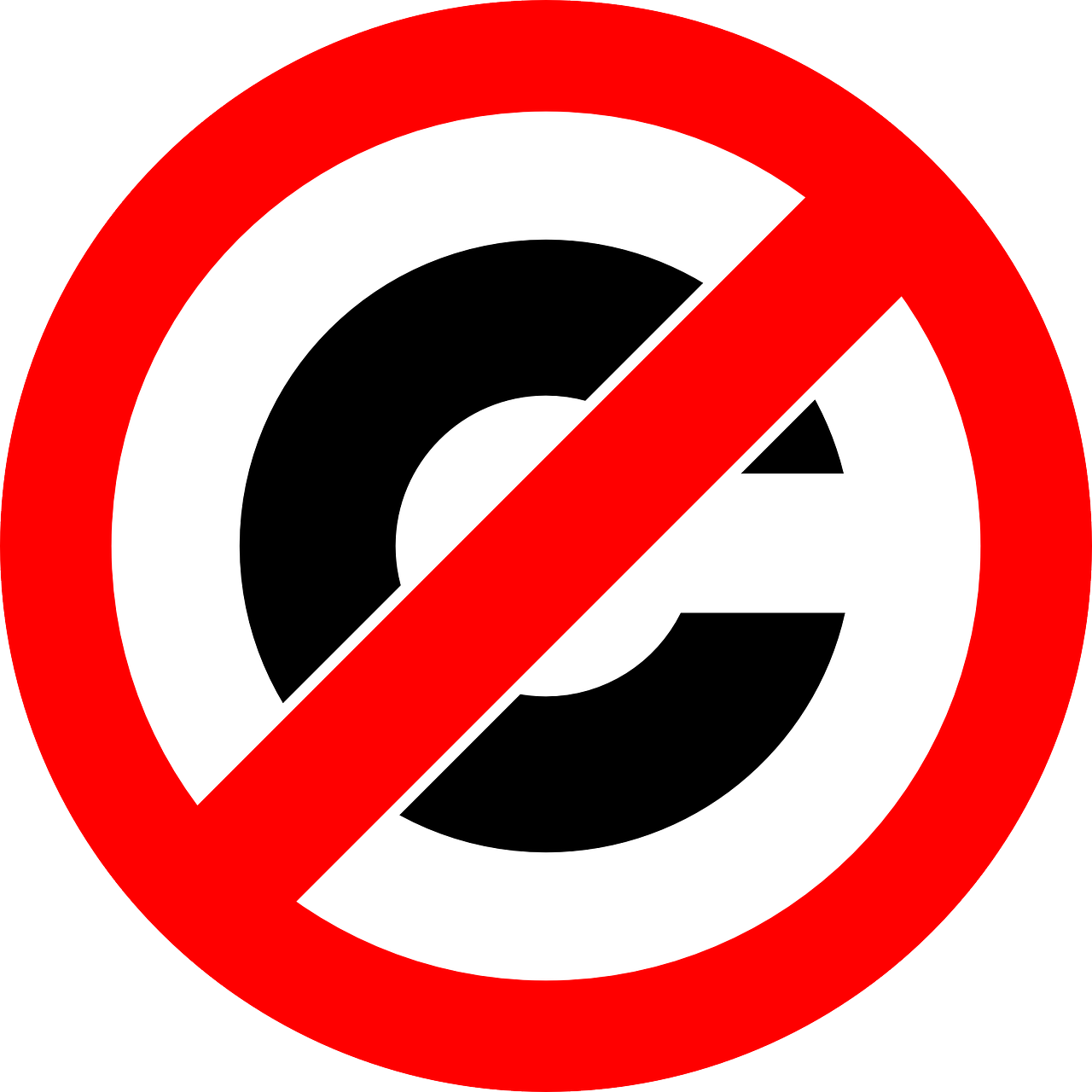 Counteracting Copyright And Trademark Infringement - Anti Copyright Png (1280x1280)