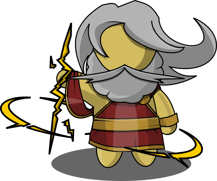 Clipart Of Zeus Free Clip Art Library - Zeus Clipart (732x610)