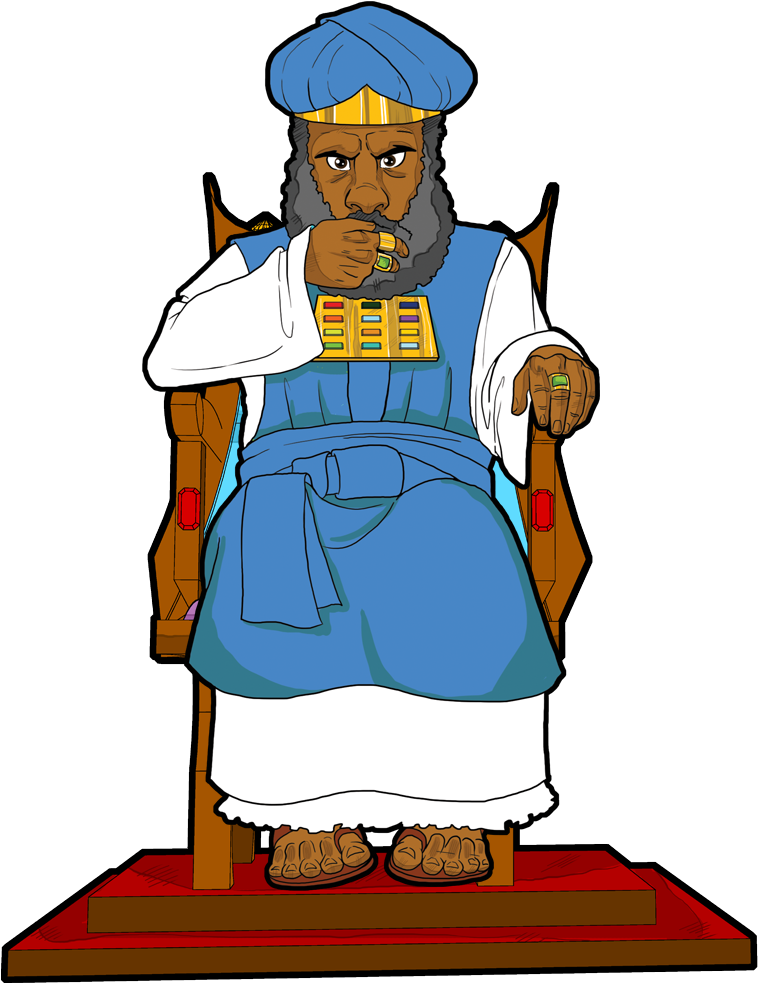 Caiaphas, The High Priest At The Time Of Yeshua - Sadducees Clipart (831x982)
