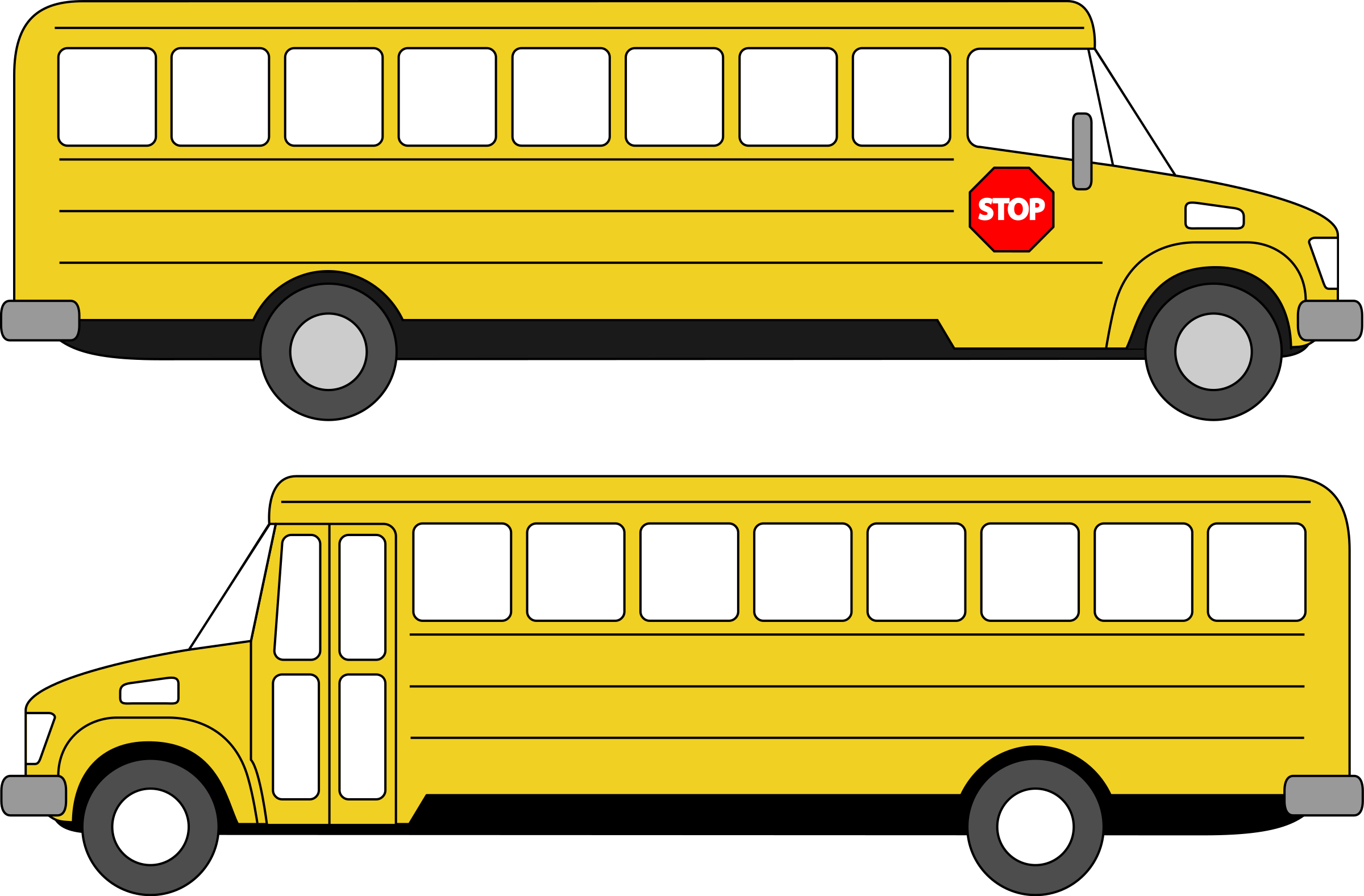Рисунок школьного автобуса