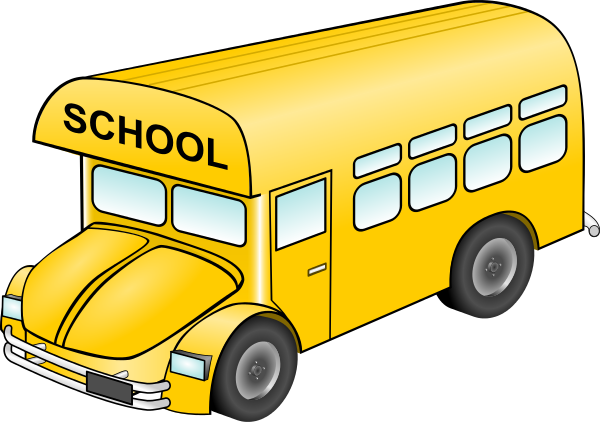 Free School Bus Clip Art Clip Art School Buses Clipartix - Ooltewah Middle School Buses (600x422)