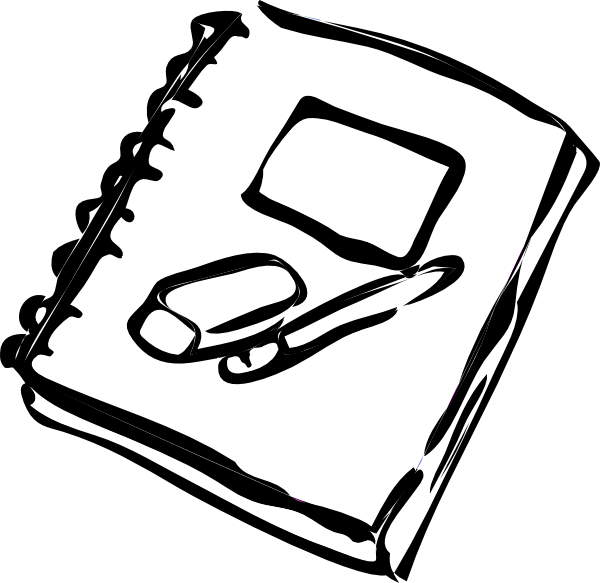 Back To School Clipart Black And White Back To School - Let It Be Written [book] (1920x1866)