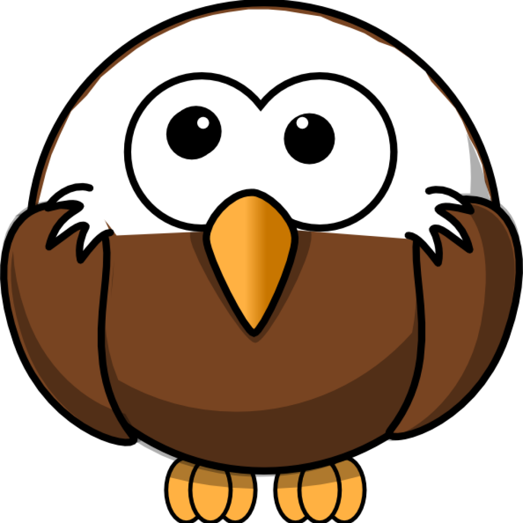 Free Eagle Clipart Eagle Clip Art At Clker Vector Clip - Bald Eagle Round Ornament (1024x1024)