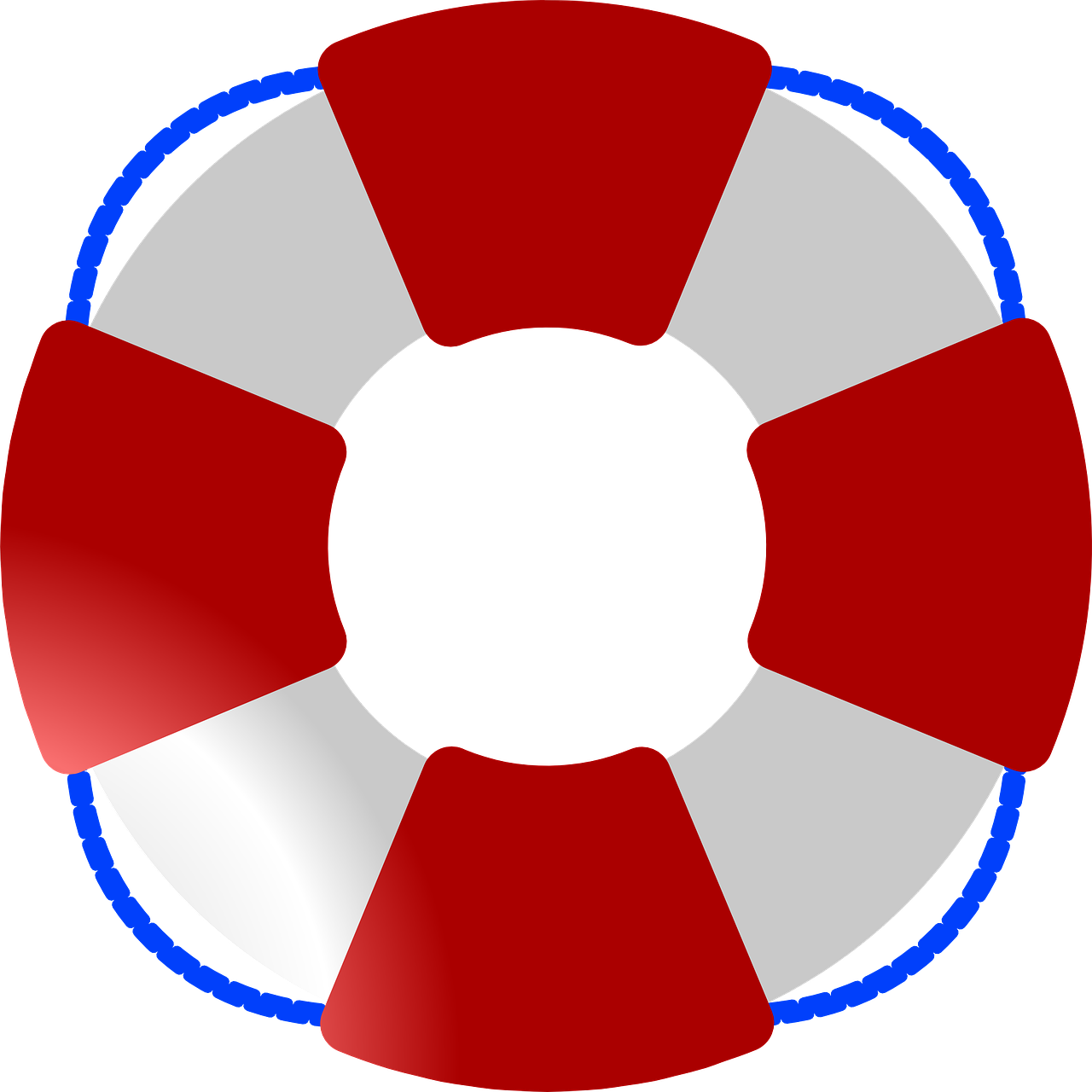 Lifeguard Lifesaving Royalty-free Clip Art - Nautical Clipart (1280x1280)