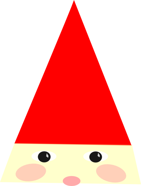 Gnome Clip Art - Triangle (456x599)