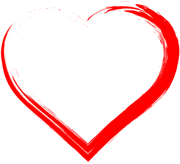 Heart Love Sign Red Holiday Postcard Design - Love Sign Png (720x720)