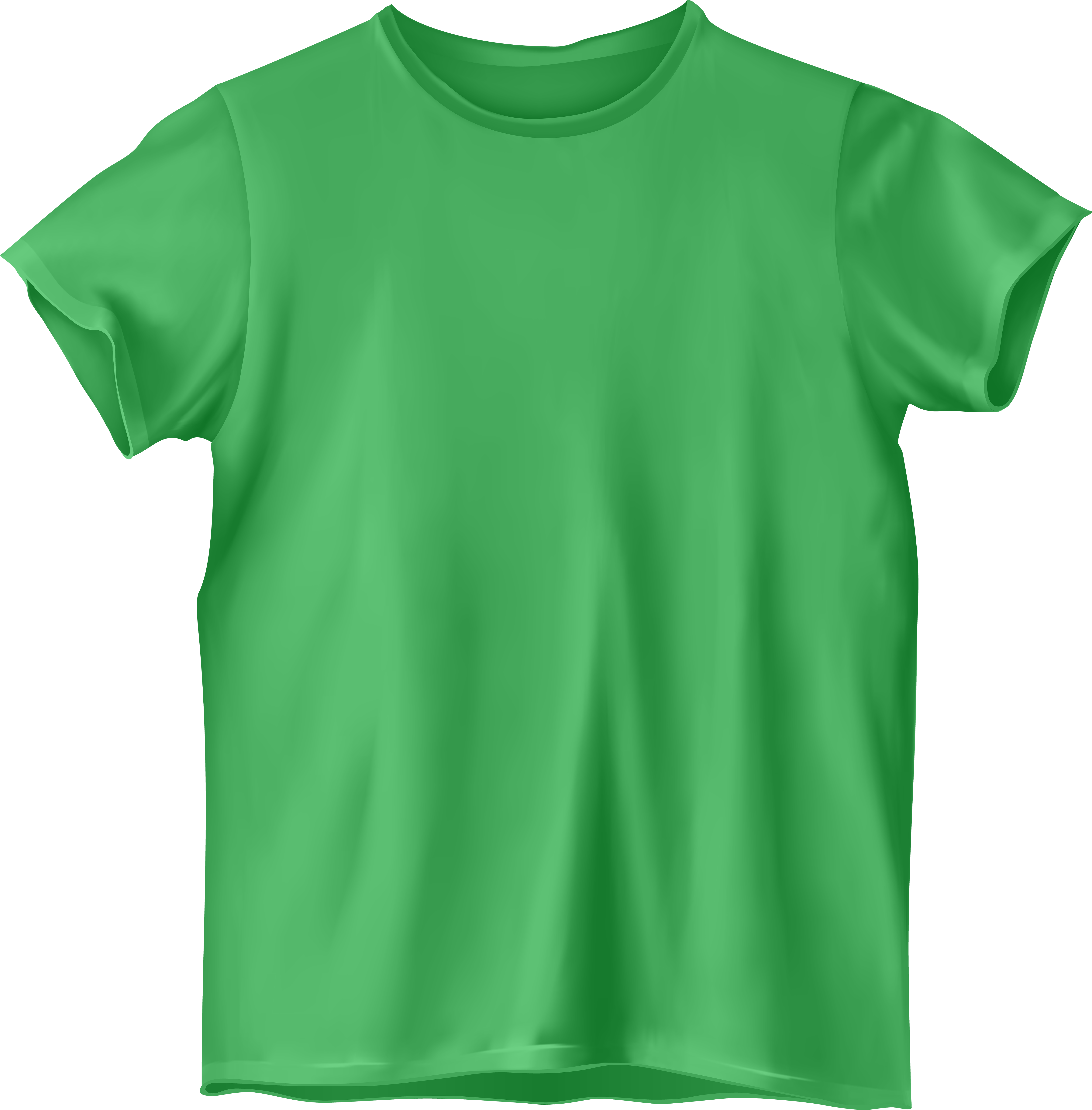 Green T Shirt Png Clip Art - Clip Art (5902x6000)