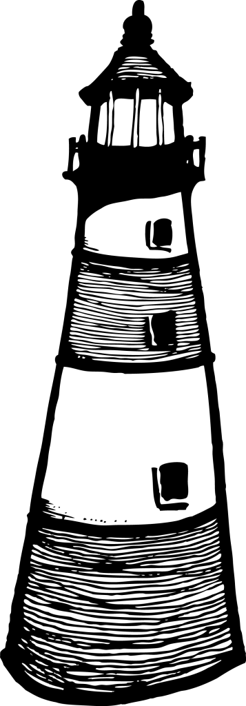 Lighthouse Graphic Design Clip Art - Lighthouse Graphic Design Clip Art (357x1024)