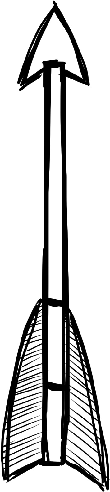 Beginning - Clipart - Monochrome (386x1600)