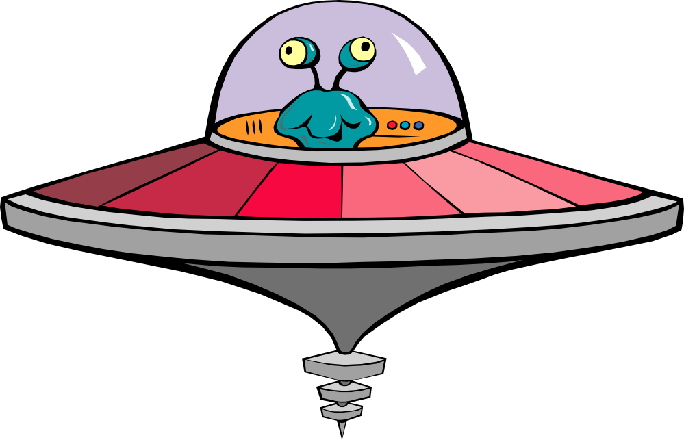 Artfavor Alien 8 999px 76 - Alien In Flying Saucer (999x643)