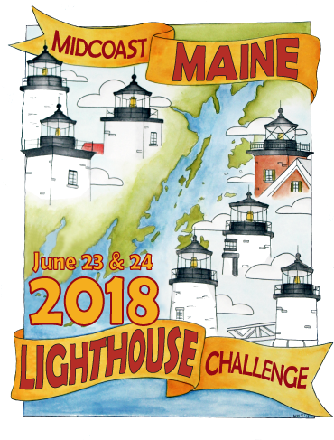 Maine Lighthouses Png (386x500)