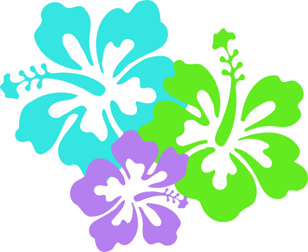 Cool Vinyl Decals Hibiscus Clip Art - Hawaii Flower (600x490)