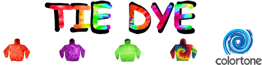 All Seasons Clothing Company Tie Dye Products By Colortone - Tie Dye Clip Art (900x234)