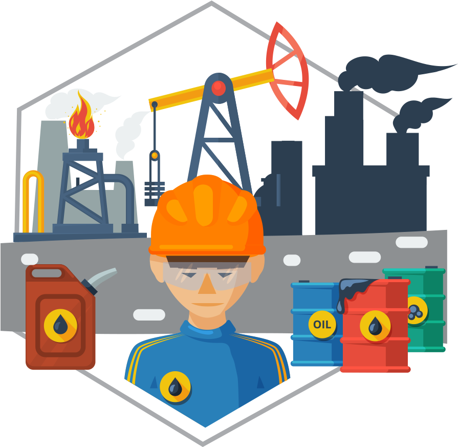 Electricity Clipart Petroleum Engineering - Oil And Gas Png (972x888)