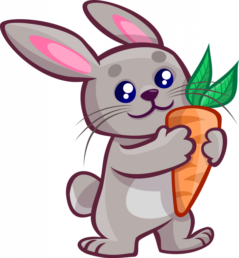 Destiny Cartoon Rabbit Pic Free To Use Public Domain - Rabbit Clipart (948x1024)