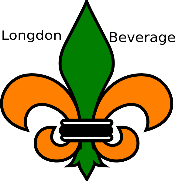 Company Logo Clip Art At Clker - Wide Fleur De Lis Clip Art (576x598)