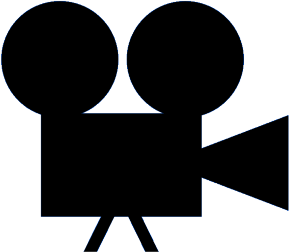 Clipart Of Movie, Camera And Cameras - Clip Art Movie Camera (600x521)