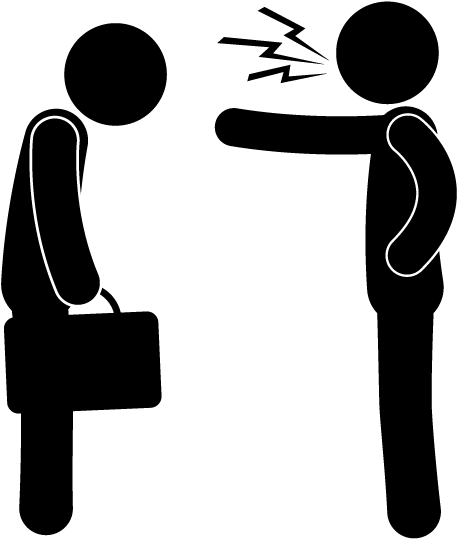 View All Images-1 - Boss Scolding Clipart (640x640)