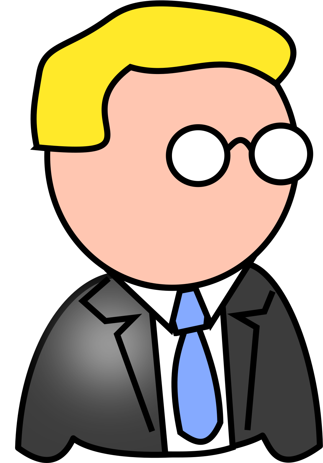 Big Image - Cliparts Businessman (1697x2400)