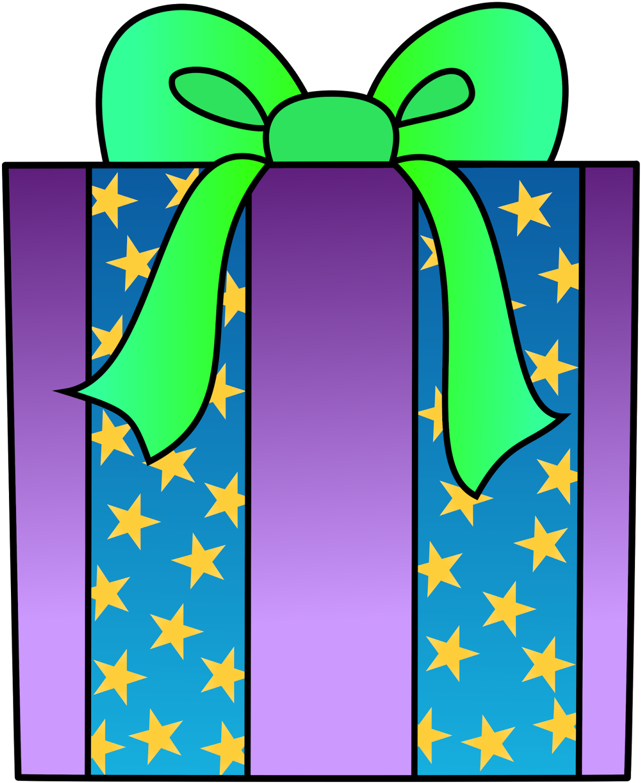 Happy Birthday Present Clipart Free Images - Birthday Presents Clipart (1316x1600)